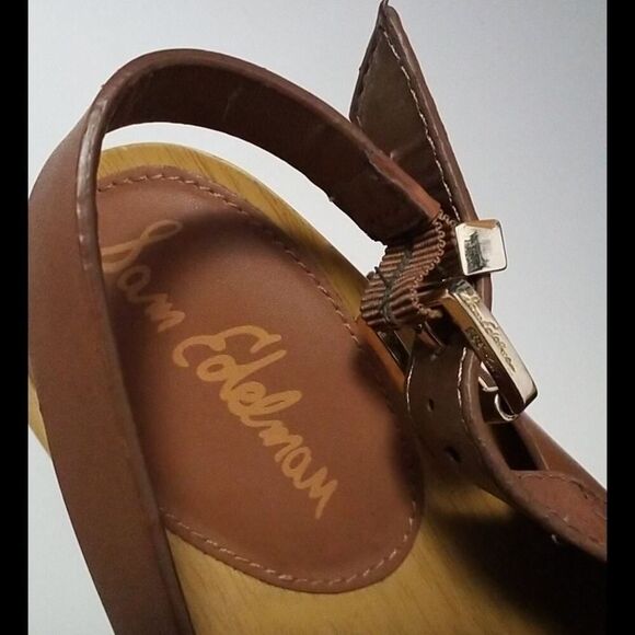 SAM ELDERNAN‎ BENTLEE  LEATHER SANDALS SIZE… - Picture 5 of 5